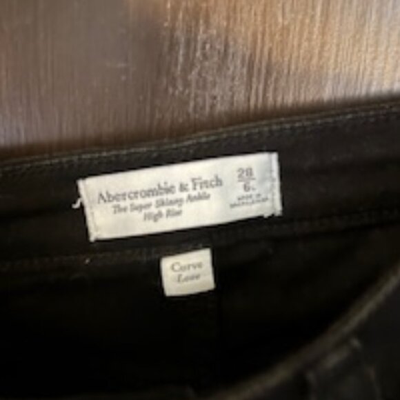 Abercrombie - The Super Skinny  Ankle - High Rise Jean, 6 Long - Picture 1 of 3